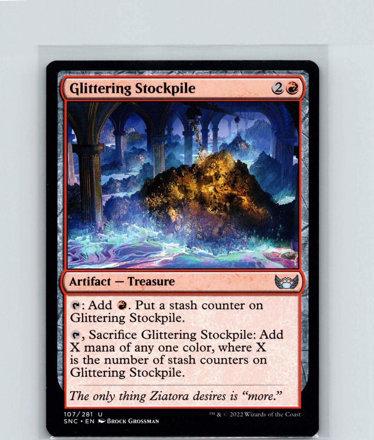 Glittering Stockpile U Streets of New Capenna 107 NM