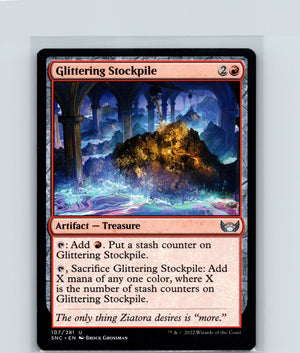 Glittering Stockpile U Streets of New Capenna 107 NM