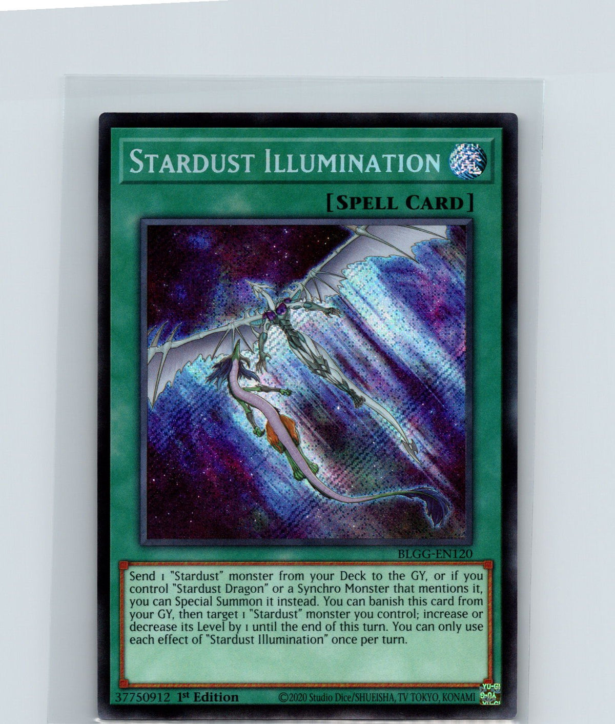 Stardust Illumination 1st Edition Secret Rare BLGG-EN120 NM