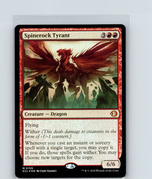 Spinerock Tyrant Foil M Lorwyn Eclipsed 159 NM