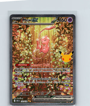 Mew ex Holo Special Illustration Rare ME: 30th Celebration 152/128 NM