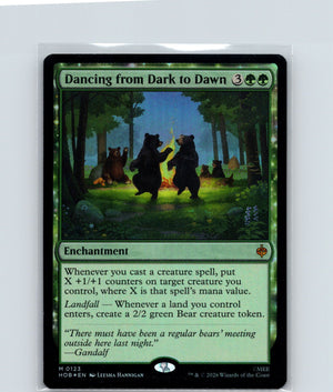 Dancing from Dark to Dawn Foil M The Hobbit 123 NM