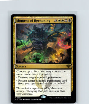 Moment of Reckoning R Secrets of Strixhaven 205 NM