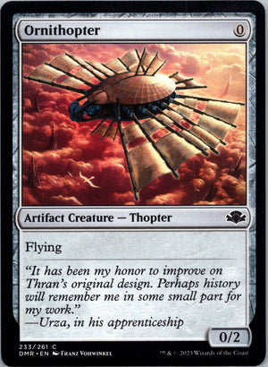 Ornithopter C Dominaria Remastered 233 NM