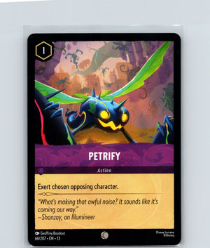 Petrify Common Attack of the Vine! 66/207 NM