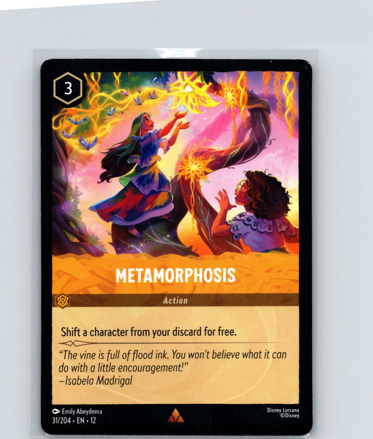Metamorphosis Rare Wilds Unknown 31/204 NM