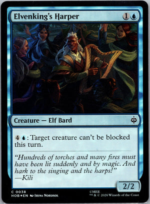 Elvenking's Harper Foil C The Hobbit 38 NM