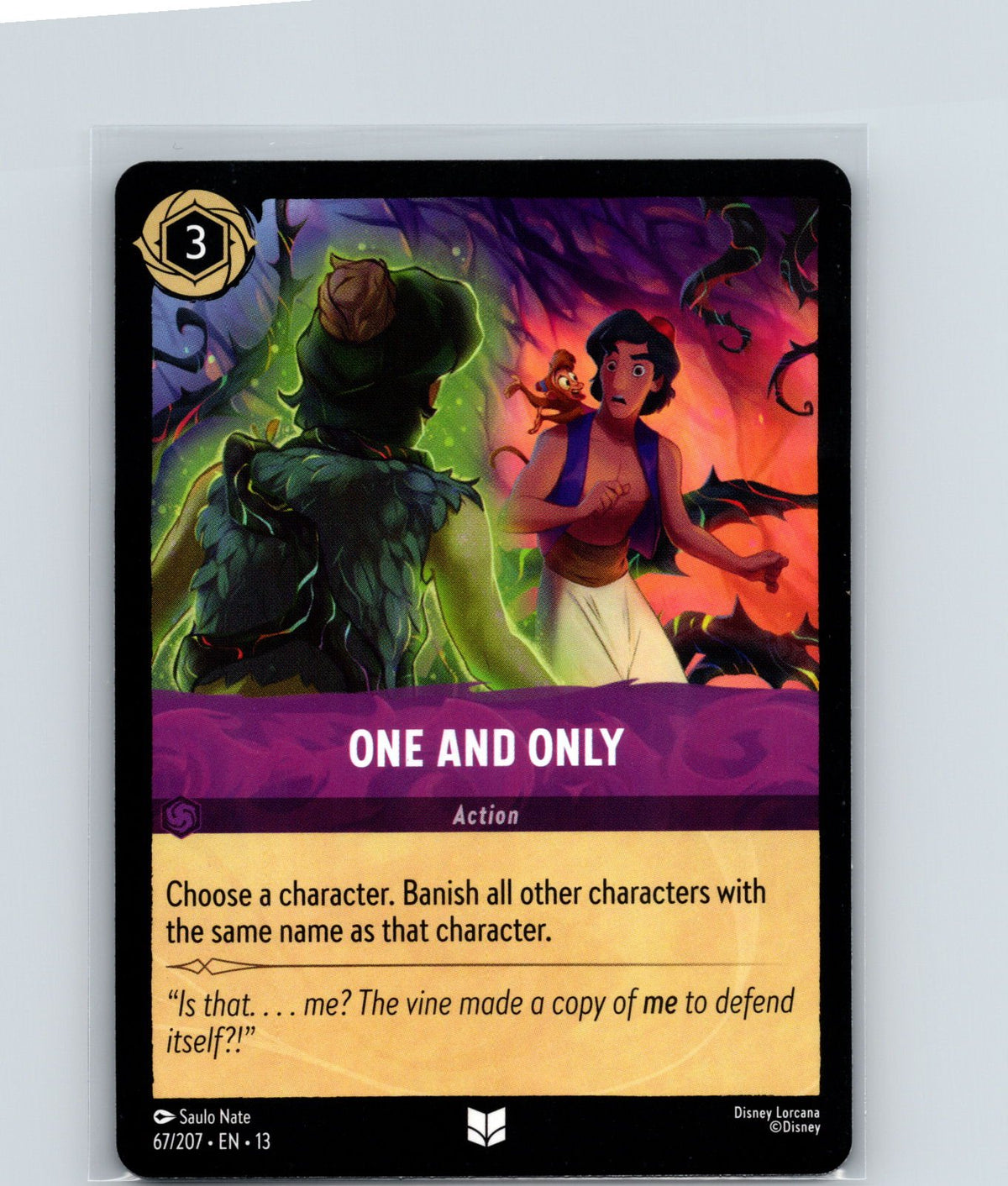 One and Only Uncommon Attack of the Vine! 67/207 NM
