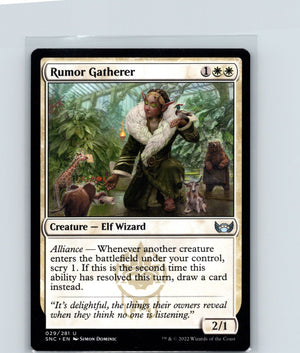 Rumor Gatherer U Streets of New Capenna 29 NM