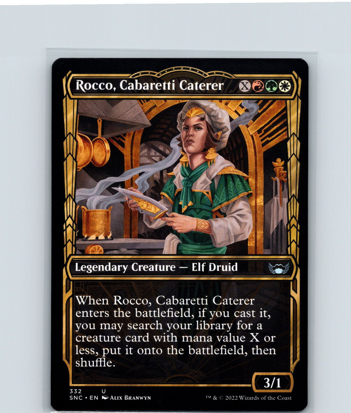 Rocco, Cabaretti Caterer (Showcase) U Streets of New Capenna 332 NM