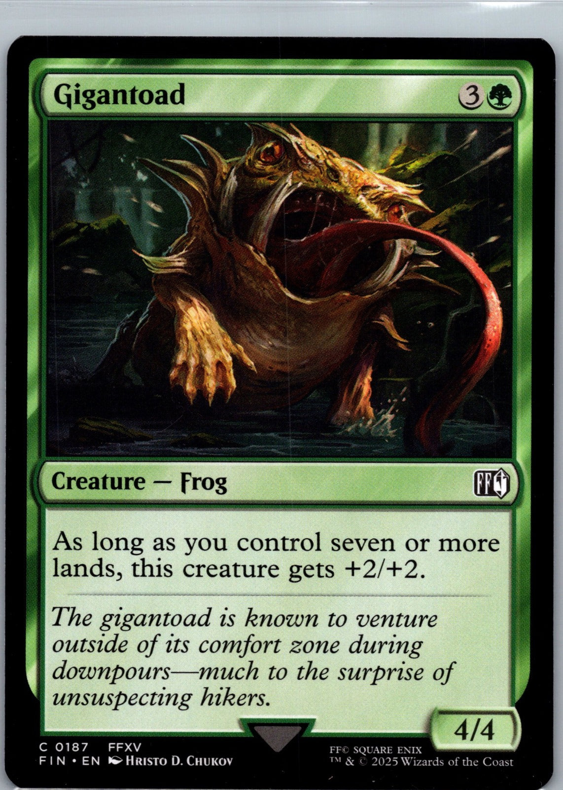 Gigantoad C FINAL FANTASY 187 NM