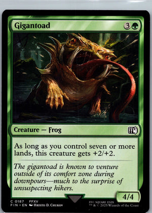 Gigantoad C FINAL FANTASY 187 NM