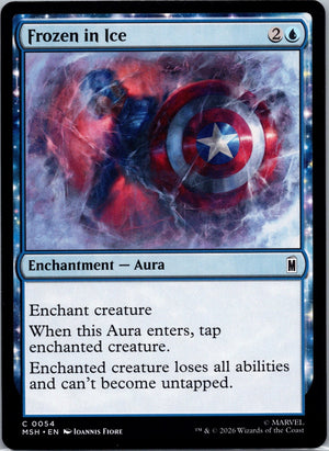 Frozen in Ice C Marvel Super Heroes 54 NM