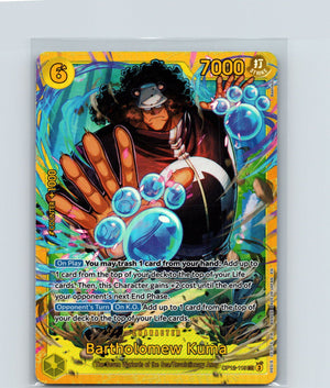 Bartholomew Kuma Foil SEC Legacy of the Master OP12-119 NM