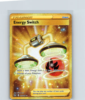 Energy Switch (Secret) Holo Secret Rare SWSH12: Silver Tempest 212/195 NM