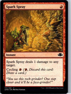 Spark Spray C Dominaria Remastered 141 NM