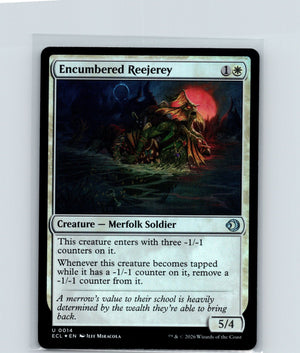 Encumbered Reejerey Foil U Lorwyn Eclipsed 14 NM