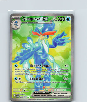 Quaquaval ex Holo Ultra Rare SV02: Paldea Evolved 235/193 NM