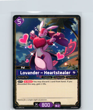 Lovander - Heartstealer Common BP01: Dawn of Palpagos EBP01-081 NM