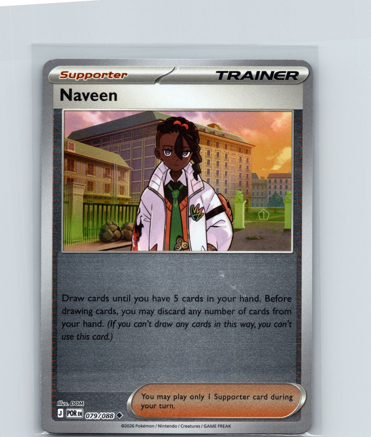 Naveen Reverse Holo Uncommon ME03: Perfect Order 079/088 NM