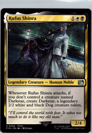 Rufus Shinra U FINAL FANTASY 238 NM