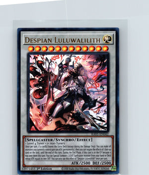 Despian Luluwalilith 1st Edition Ultra Rare Rarity Collection 5 RA05-EN042 NM