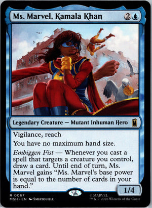Ms. Marvel, Kamala Khan R Marvel Super Heroes 67 NM