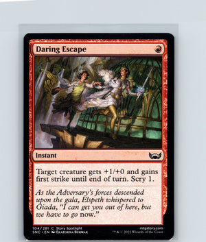 Daring Escape C Streets of New Capenna 104 NM