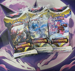 Pokemon TCG Sword & Shield Lost Origin Booster Packs Lot of 3 English