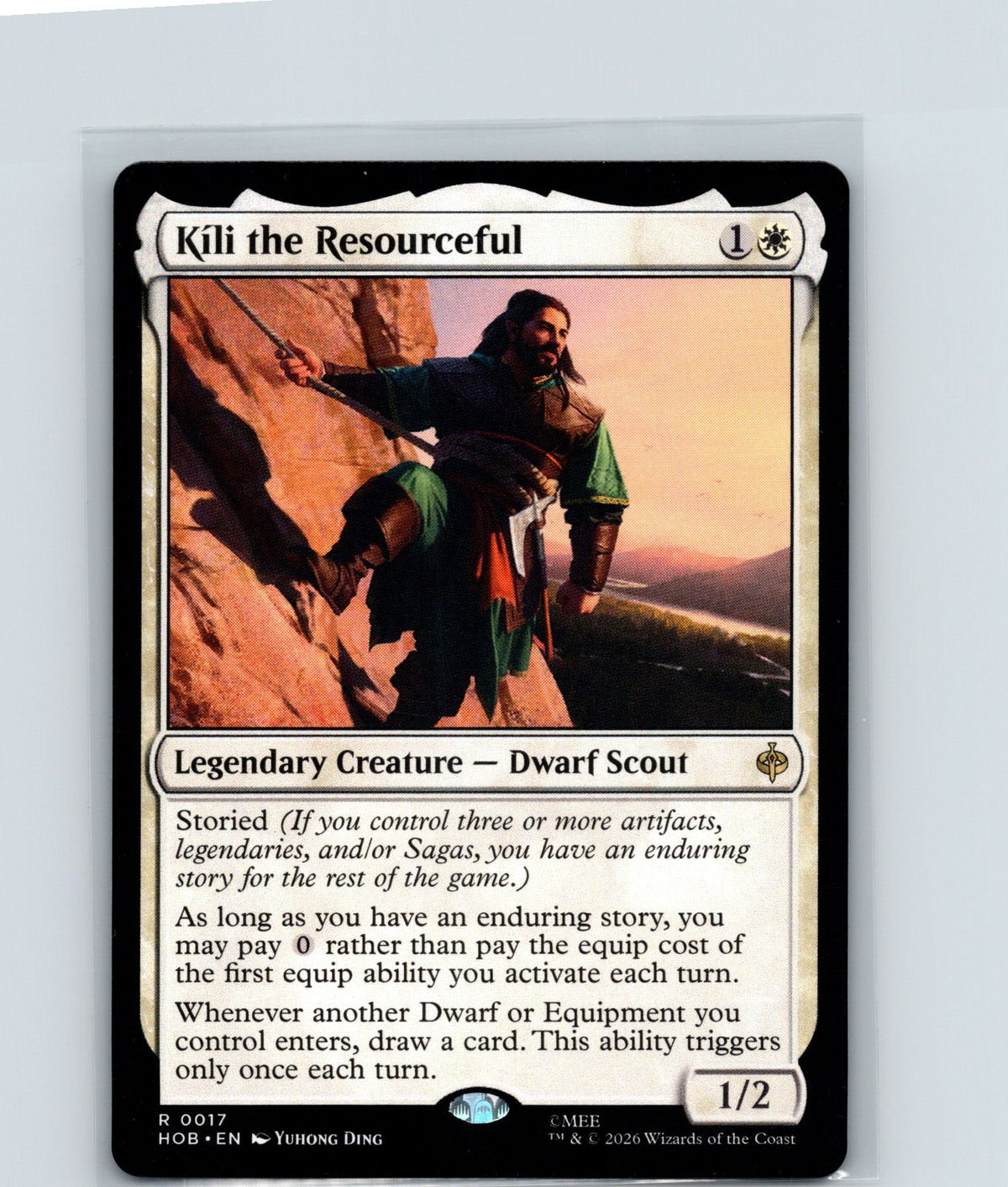 Kili the Resourceful R The Hobbit 17 NM