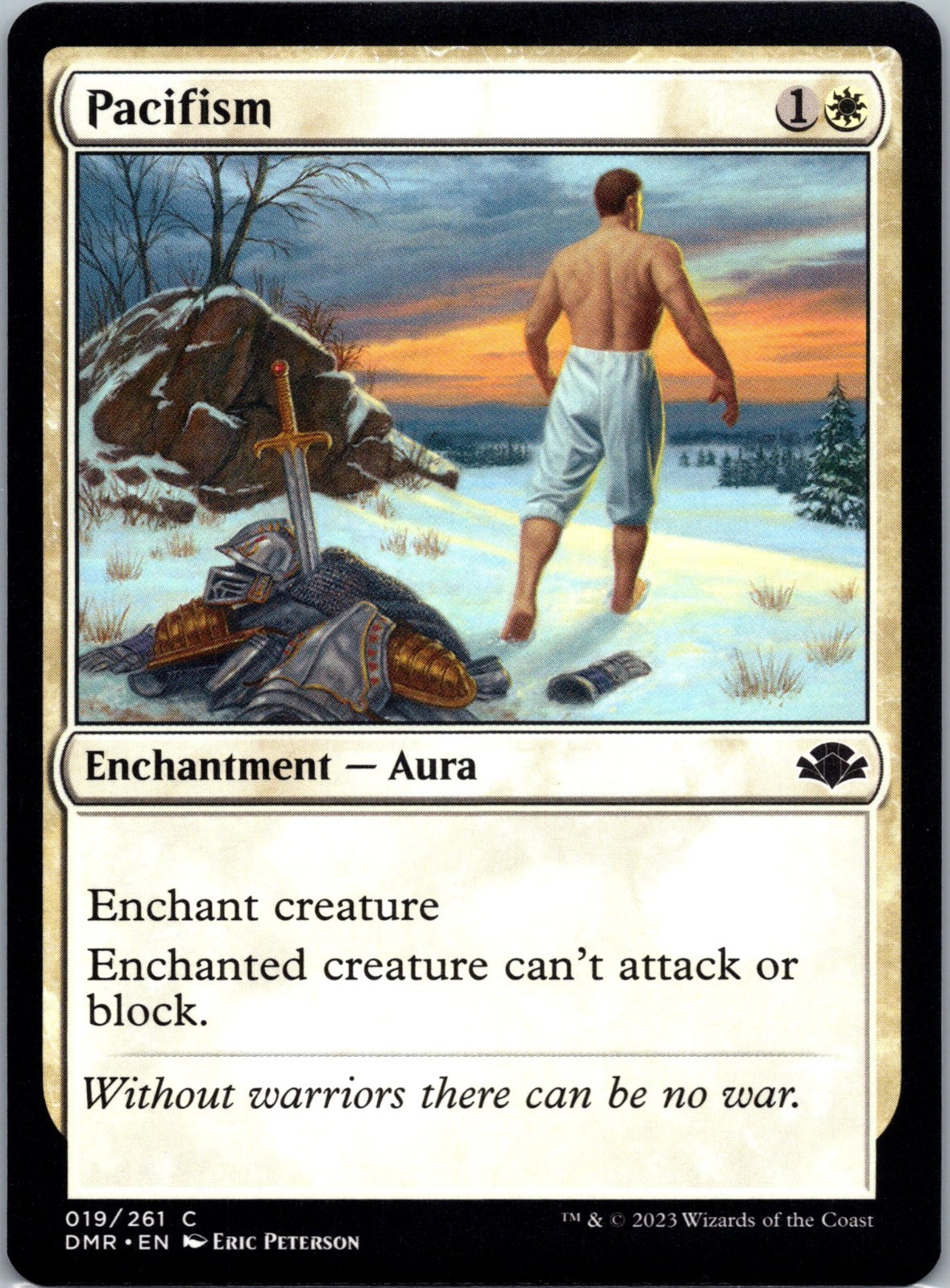Pacifism C Dominaria Remastered 19 NM