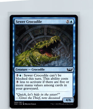 Sewer Crocodile C Streets of New Capenna 60 NM