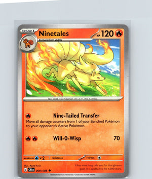 Ninetales Uncommon ME04: Chaos Rising 009/086 NM