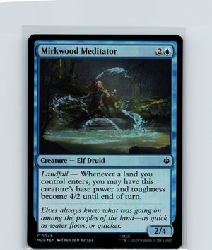 Mirkwood Meditator Foil C The Hobbit 48 NM