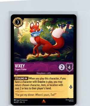 Vixey - Expert Fisher Rare Attack of the Vine! 46/207 NM