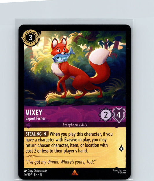 Vixey - Expert Fisher Rare Attack of the Vine! 46/207 NM