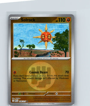Solrock (Energy Symbol Pattern) Reverse Holo Uncommon 106/217 NM