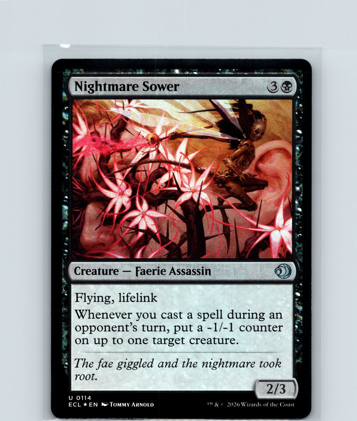 Nightmare Sower Foil U Lorwyn Eclipsed 114 NM