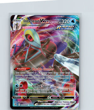 Inteleon VMAX Holo Ultra Rare SWSH08: Fusion Strike 079/264 NM