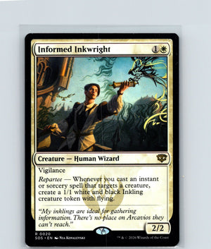 Informed Inkwright R Secrets of Strixhaven 20 NM