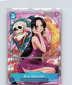 Boa Hancock (Alternate Art) Foil R Carrying On His Will OP13-051 NM