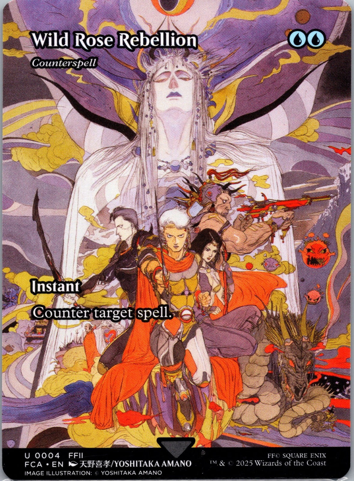 Wild Rose Rebellion - Counterspell U FINAL FANTASY: Through the Ages 4 NM