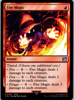 Fire Magic U FINAL FANTASY 136 NM