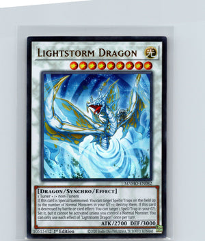 Lightstorm Dragon 1st Edition Ultra Rare Magnificent Monsters MAMO-EN082 NM