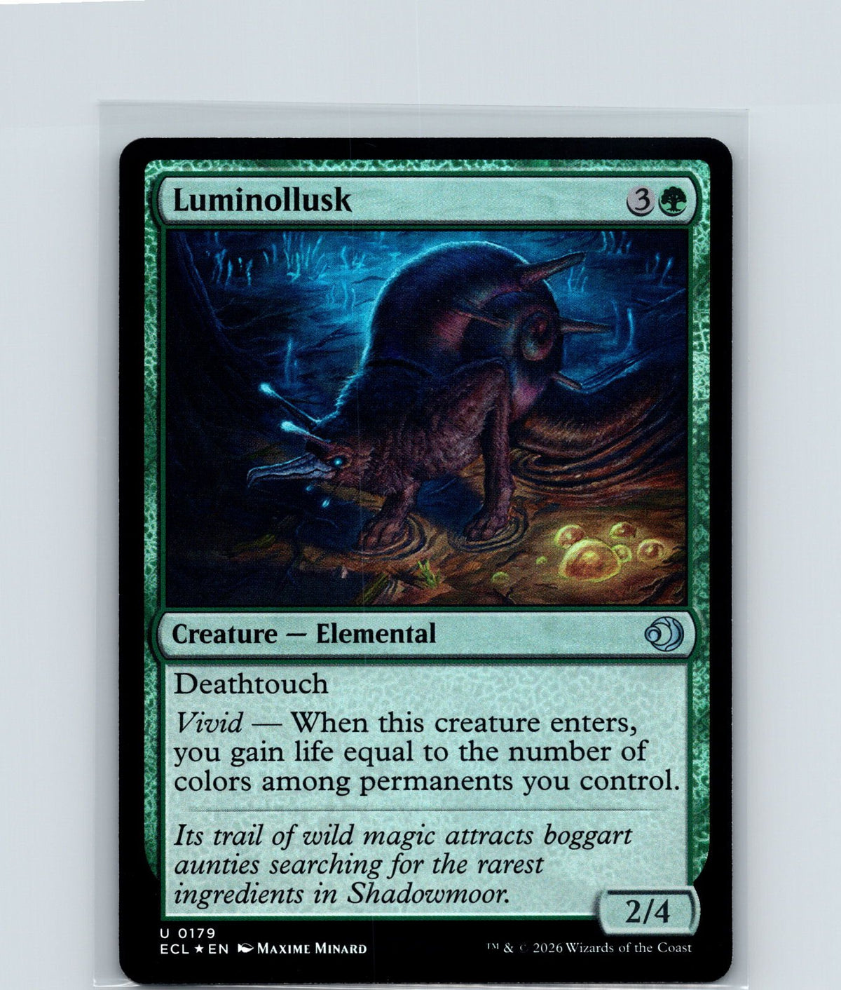 Luminollusk Foil U Lorwyn Eclipsed 179 NM