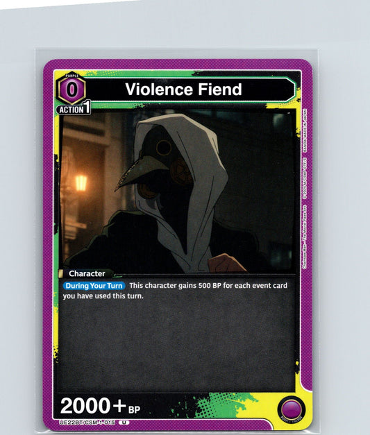 Violence Fiend Uncommon UE22BT: CHAINSAW MAN UE22BT/CSM-1-015 NM