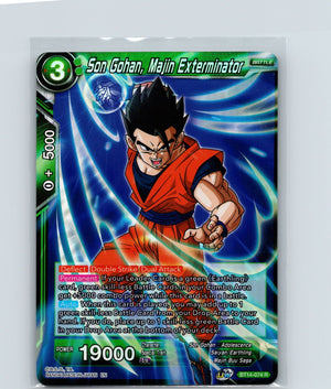 Son Gohan, Majin Exterminator Foil Rare Cross Spirits BT14-074 NM