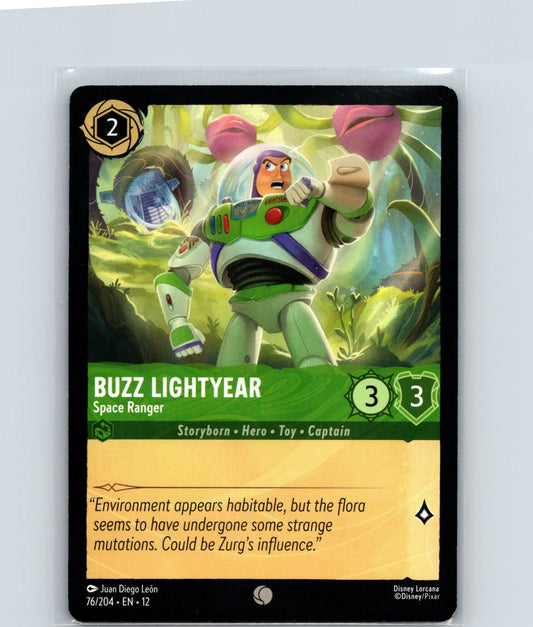 Buzz Lightyear - Space Ranger Common Wilds Unknown 76/204 NM