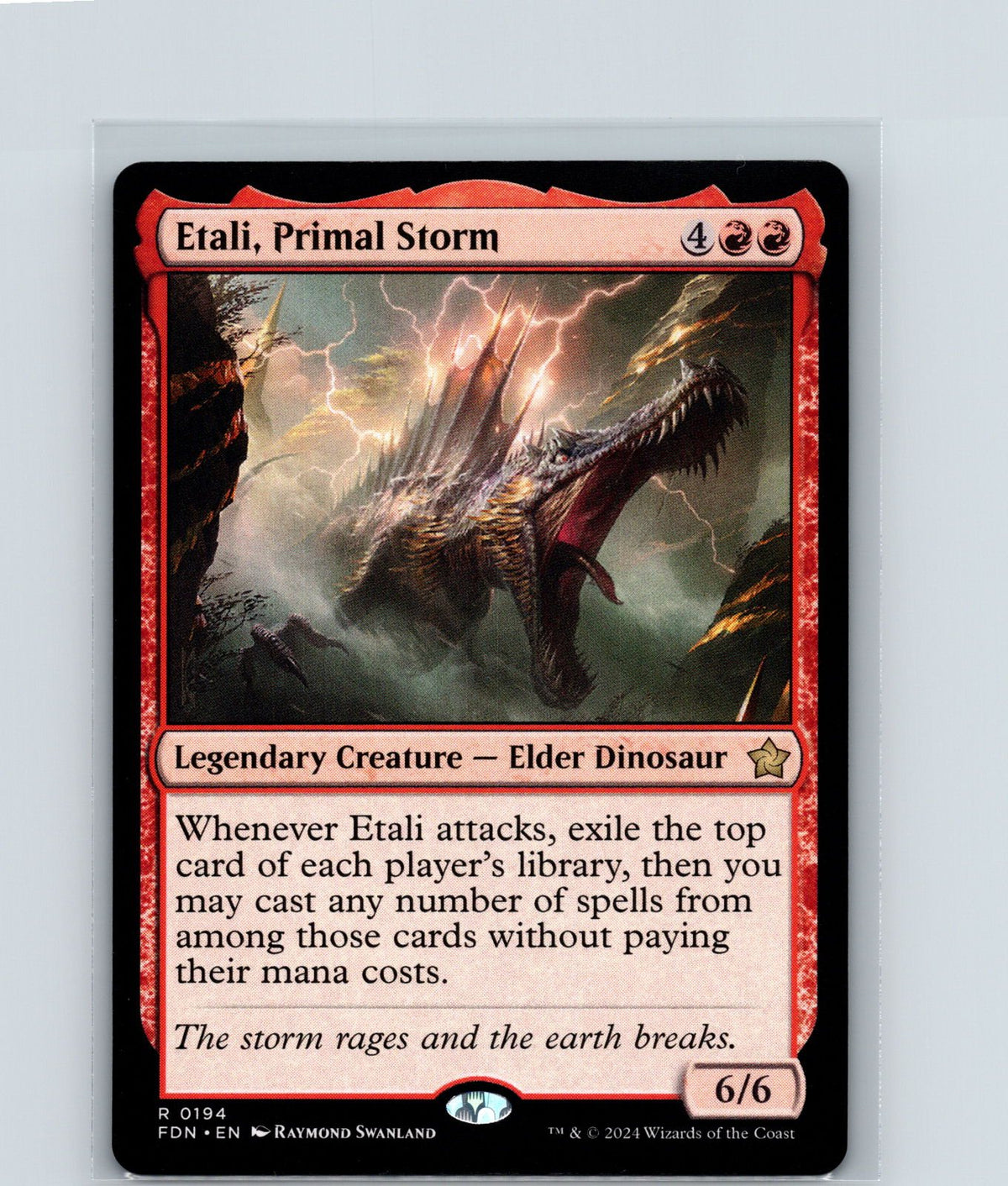 Etali, Primal Storm R Foundations 194 NM