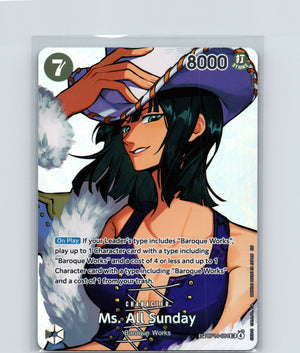 Ms. All Sunday (SP) Foil SR The Time of Battle OP14-084 NM